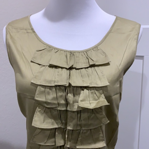 NWT Talbots Ruffle Front Blouse - Picture 3 of 9